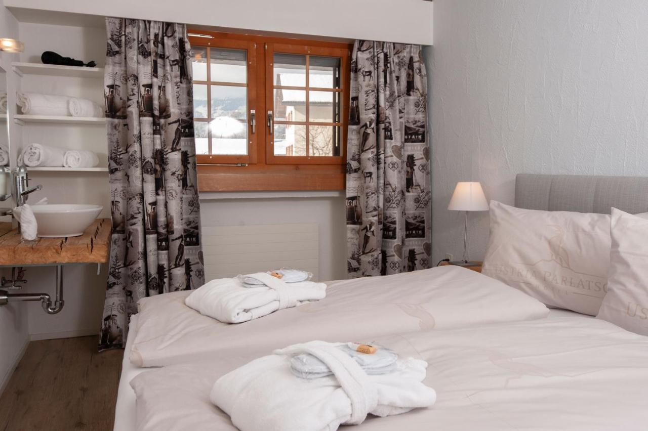 Trin Hotel Ustria Parlatsch מראה חיצוני תמונה